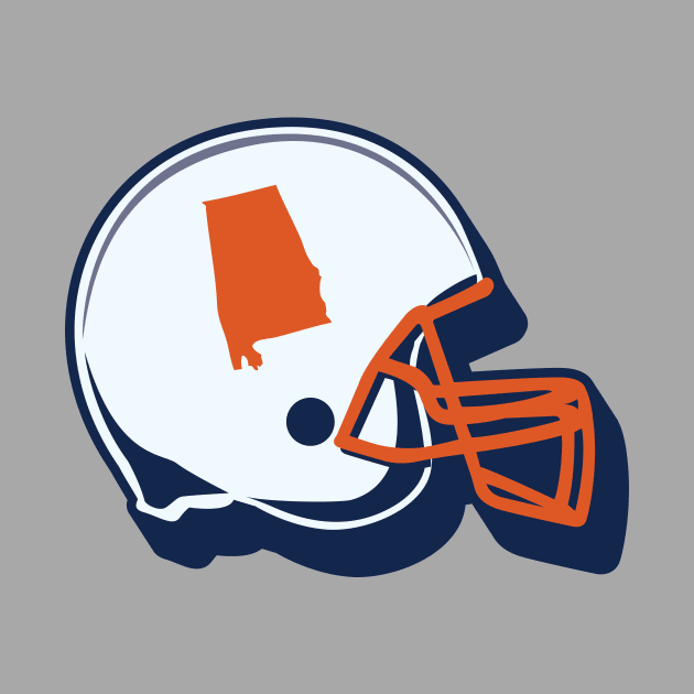 Auburn, Alabama Football Helmet by SLAG_Creative