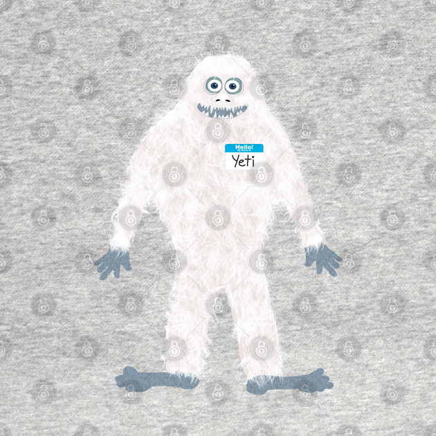 Disover Yeti at a Social Gethering - Yeti - T-Shirt