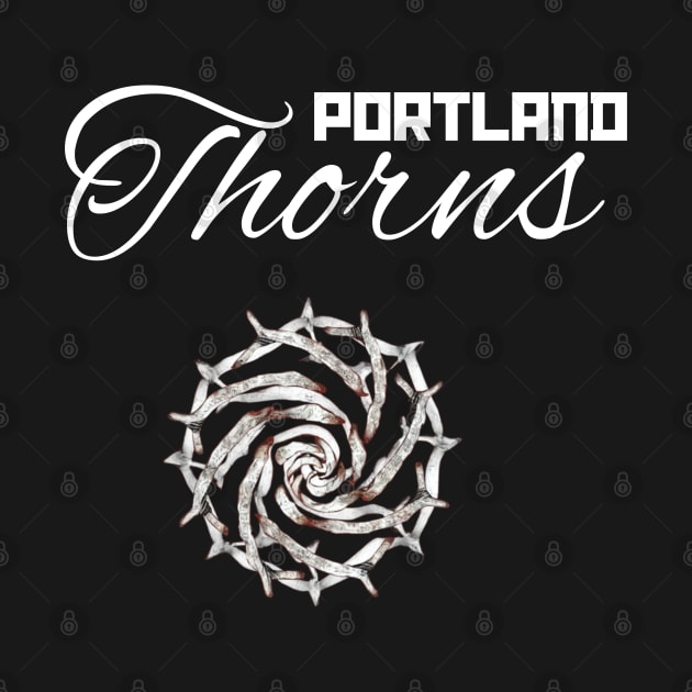 Portland Thorns football by Classic Clic