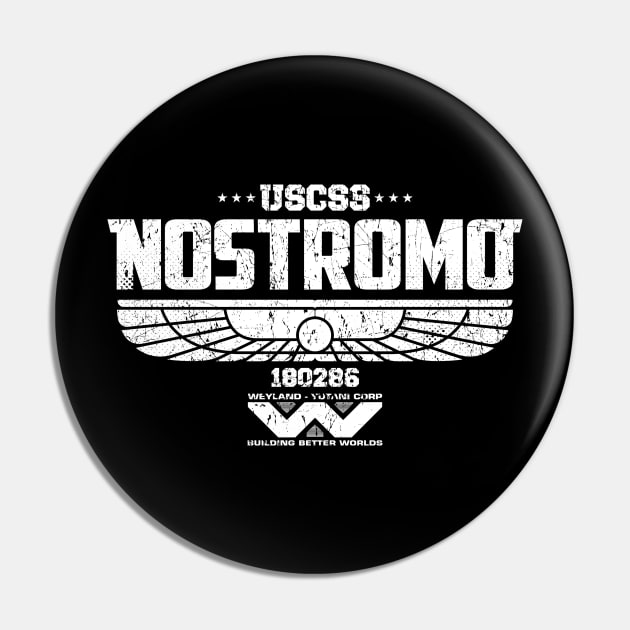 NOSTROMO - Weyland Yutani Corp Pin by trev4000