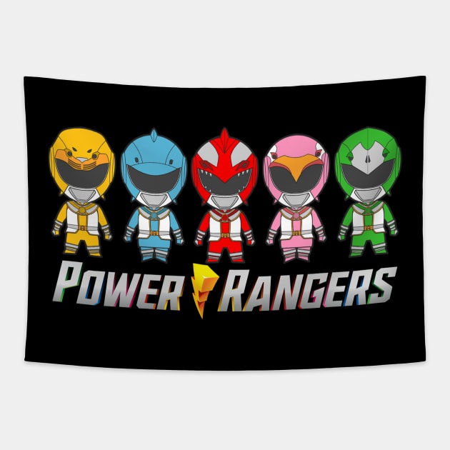 Black Power Ranger Strength In Unity Tapestry by RonaldEpperlyPrice