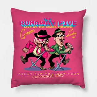 The Runaway Five Pillow