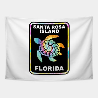 Santa Rosa Beach Florida Sea Turtle Sticker Tapestry