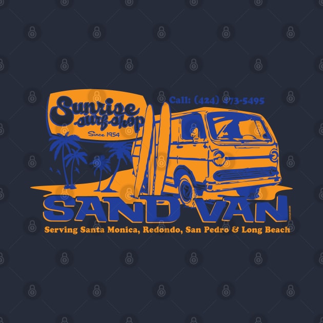 Sunrise Surf Sand Van by PistolPete315