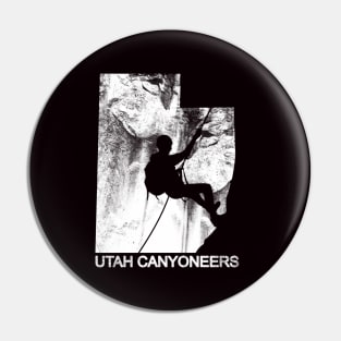 Utah Canyoneers (White) Pin