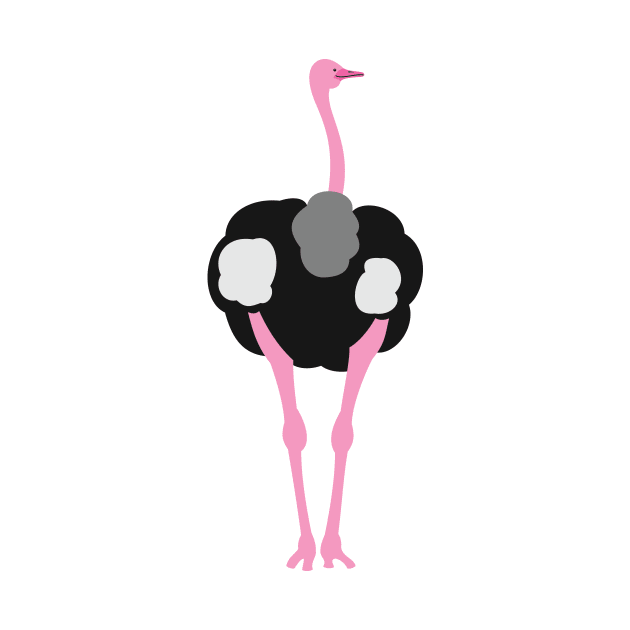 Ostrich Bird by evisionarts