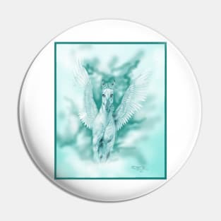 Pegasus Horse Pin