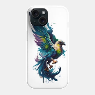 Colourful eagle art Phone Case