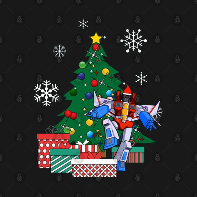 Starscream Around The Christmas Tree Transformers by box2boxxi