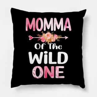 momma of the wild one momma Pillow