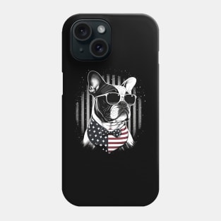 French Bulldog 4th of July Phone Case