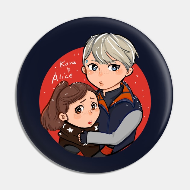 Kara & Alice Pin by shootingstarsaver@gmail.com