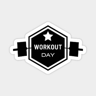 workout day Magnet