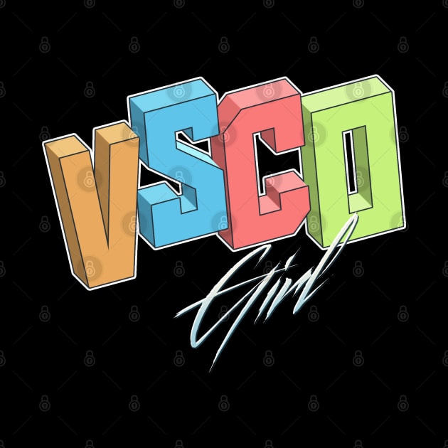 VSCO Girl / Aesthetic Type Design by DankFutura