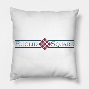 Euclid Square Mall 90s Logo Pillow