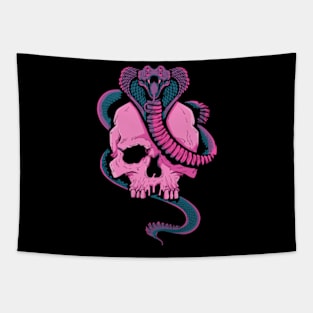 Cobra skull Tapestry