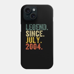 20 Legend Since July 2004 20Th Phone Case