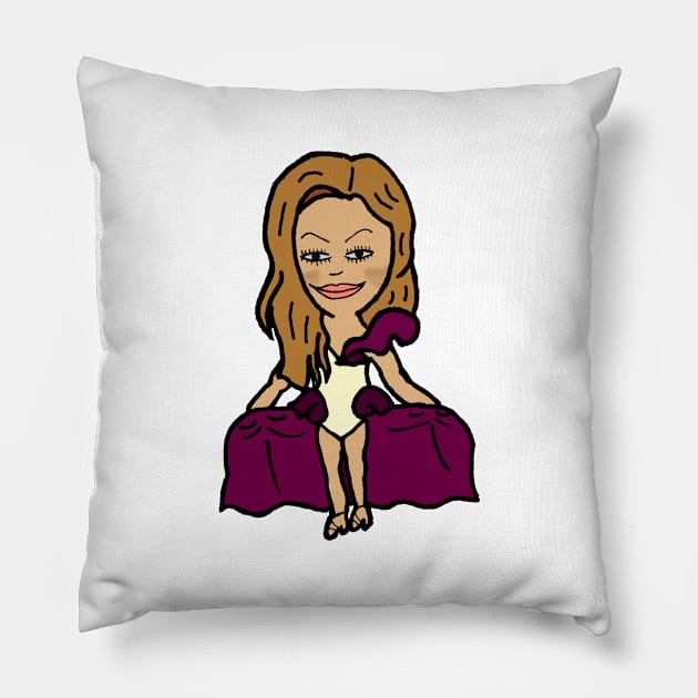 Plastique Tiara - Junglhouse Chibi Pillow by Brian K