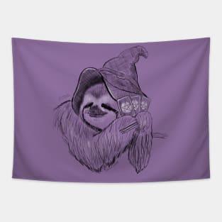 Fortune - Tarot Sloth Witch Tapestry