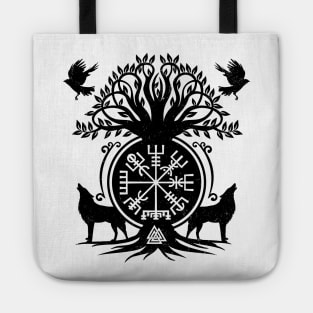 Vegvisir - Viking Compass Ornament Tote