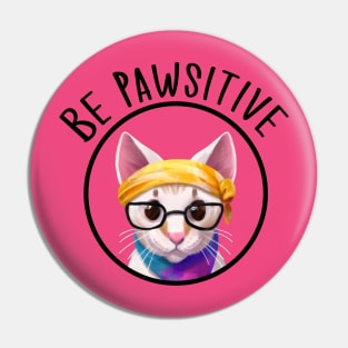 Stay Pawsitive Shirt, Be Pawsitive Shirt, Cat Positivity Shirt, Sarcastic Cat Shirt, cute paw t-shirt, Pawsitive Catitude, Funny Cat Lady Gift, Cat Mom Shirt Gift, Nerd Cat Shirt, Funny Nerdy Cat, Cute Nerd Cat Shirt, Cute Nerd Shirt, Cat Owner Gift Tee Pin