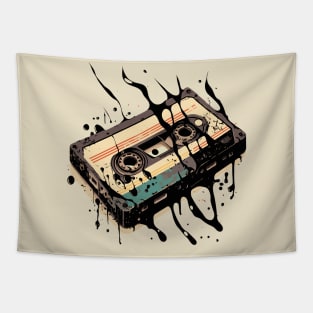 Casette Illustration of Splash Tapestry