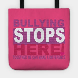 Bullying Stops Here Tote