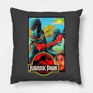 Jurassic shred Pillow