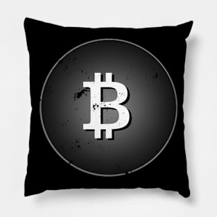 Bitcoin Logo Pillow