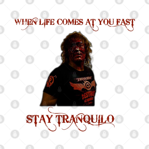 When Life Comes At You Fast... Stay Tranqulio by MaxMarvelousProductions