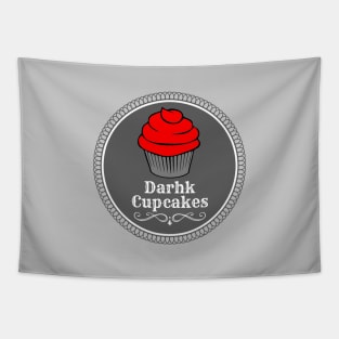 Darhk Cupcakes Tapestry