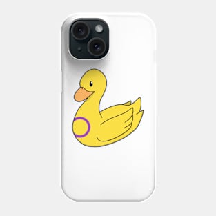 Light Intersex Duck Phone Case