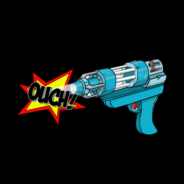 Ray Gun Ouch! by WinstonsSpaceJunk