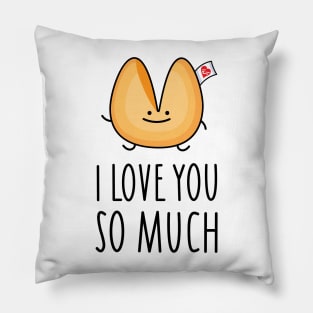 Fortune cookie love Pillow