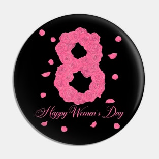 International Womens Day Gender Equality Embrace Equity Pin