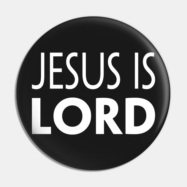 JESUS IS LORD Pin by TextGraphicsUSA