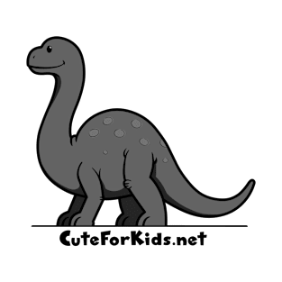 CuteForKids - Brontosaurus - Branded T-Shirt