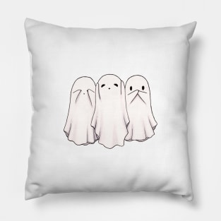 See, hear and Speak no evil Pillow