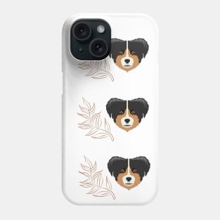 Australian shepherd dog cute pattern Phone Case