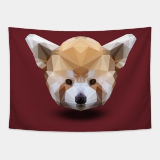 LowPoly Red Panda Tapestry