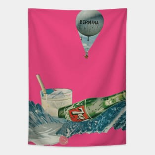 Flying with the hot air balloon Tapestry