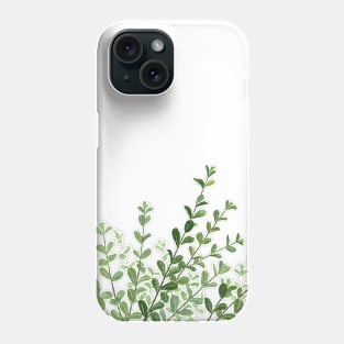 January 10th birthday flower Phone Case