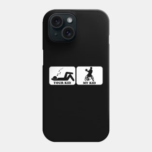 Wheelchair Basketball Kid Phone Case