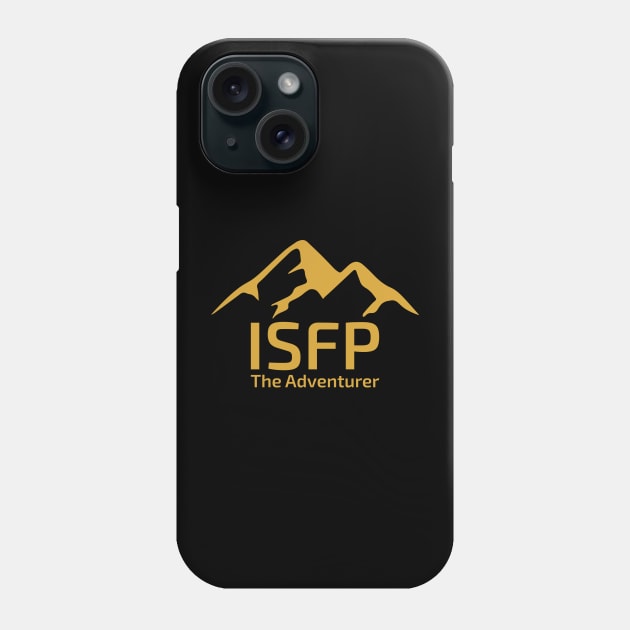 ISFP The Adventurer MBTI types 14E Myers Briggs personality gift with icon Phone Case by FOGSJ