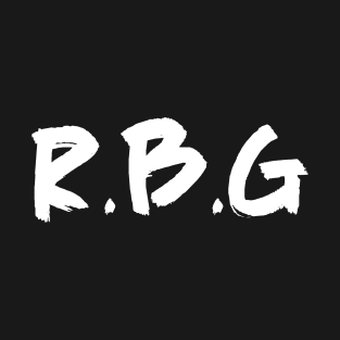 rbg notorious rbg ruth bader ginsburg notorious white T-Shirt