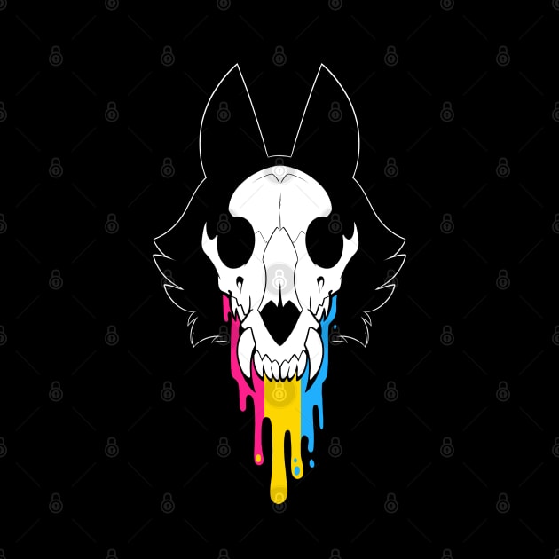 Skull Pride - Pansexual by Jay Miller