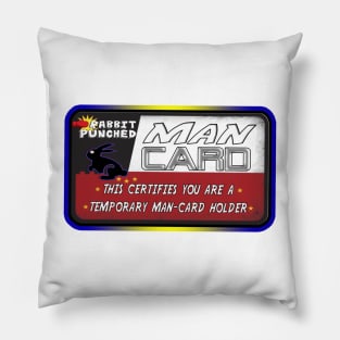 Rabbit Punched MAN CARD! B Pillow