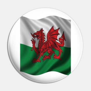 Y Ddraig Goch Welsh Flag Pin