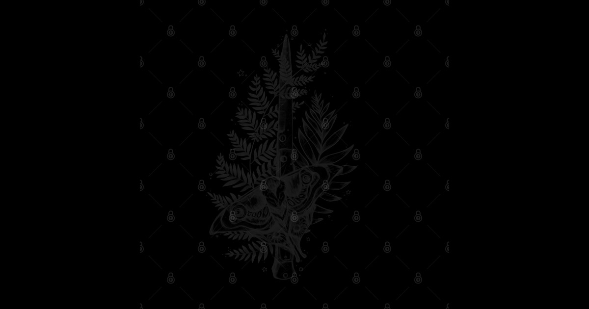 Ellie Tattoo and Knife Black Version Ellie Tattoo Sticker TeePublic