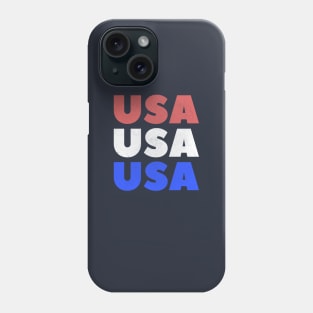 USA 4th July Independence Day T-Shirt Phone Case